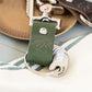 Forest Green Leather Travel Keepsake