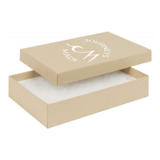 Gift box for travel keyring and travel gifts, perfect for adventurers and travelers.