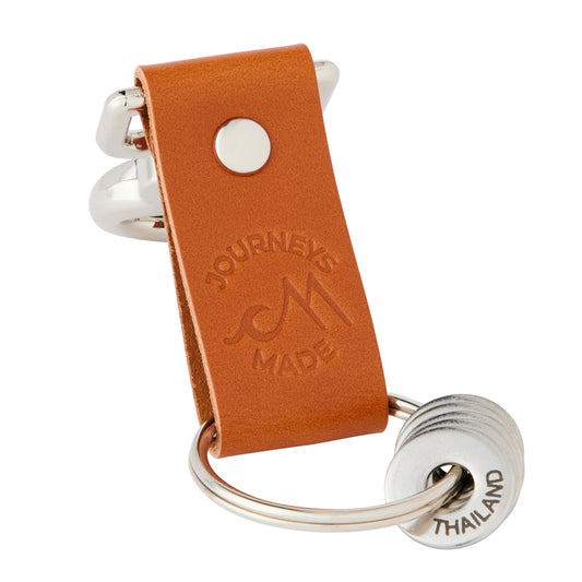 Tan Travel Keyring & Token Bundle