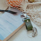 Forest Green Leather Travel Keepsake